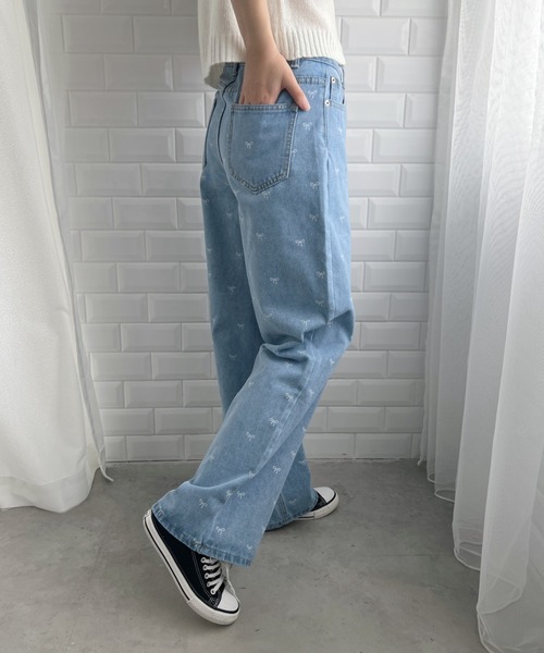 Loueme(ルエム)の「アソートパターンデニムパンツ(デニムパンツ・レディース・ライトブルー/その他1・S/M)」の15枚目の写真