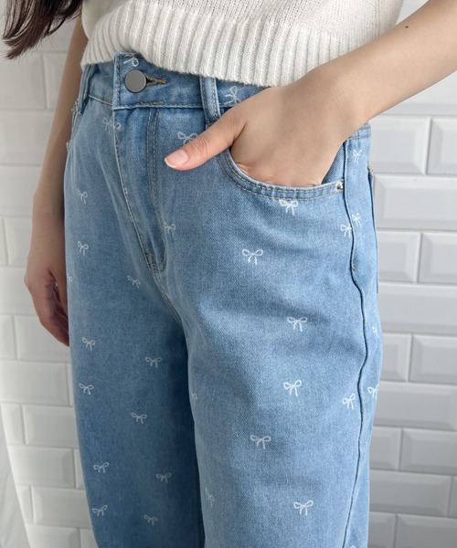 Loueme(ルエム)の「アソートパターンデニムパンツ(デニムパンツ・レディース・ライトブルー/その他1・S/M)」の17枚目の写真