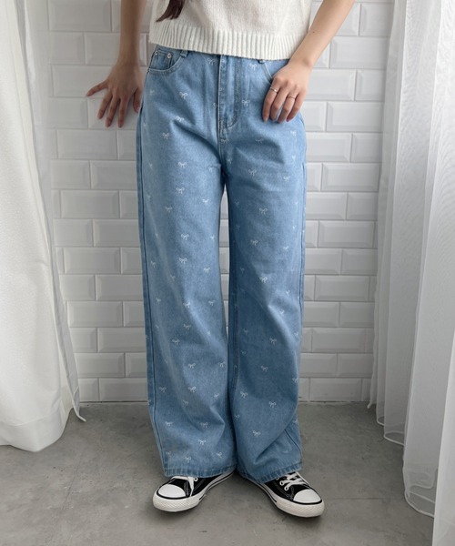 Loueme(ルエム)の「アソートパターンデニムパンツ(デニムパンツ・レディース・ライトブルー/その他1・S/M)」の13枚目の写真