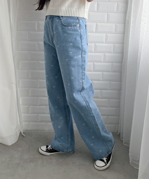 Loueme(ルエム)の「アソートパターンデニムパンツ(デニムパンツ・レディース・ライトブルー/その他1・S/M)」の14枚目の写真