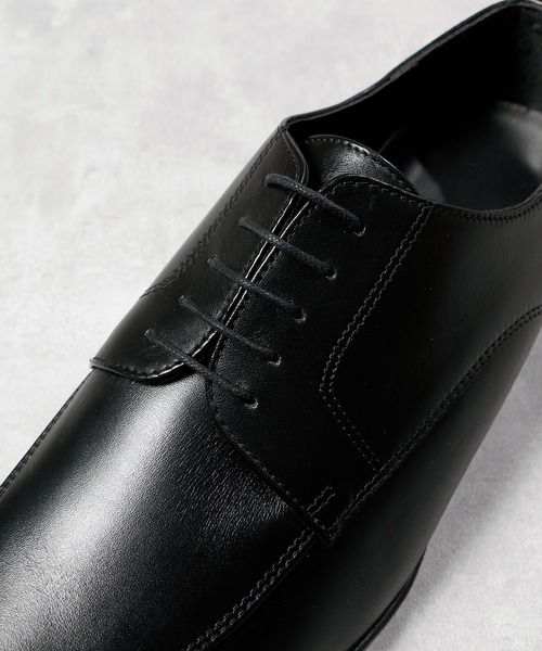 MADULI(マドゥリ)の「Robe Pleine ロベプラン / Genuine Leather Shoes 牛革スワローモカドレスシューズ ビジネスシューズ 革靴 / RP-3200(ドレスシューズ・メンズ・ブラック・40/41/42/43/44)」の2枚目の写真