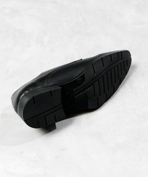 MADULI(マドゥリ)の「Robe Pleine ロベプラン / Genuine Leather Shoes 牛革スワローモカドレスシューズ ビジネスシューズ 革靴 / RP-3200(ドレスシューズ・メンズ・ブラック・40/41/42/43/44)」の5枚目の写真