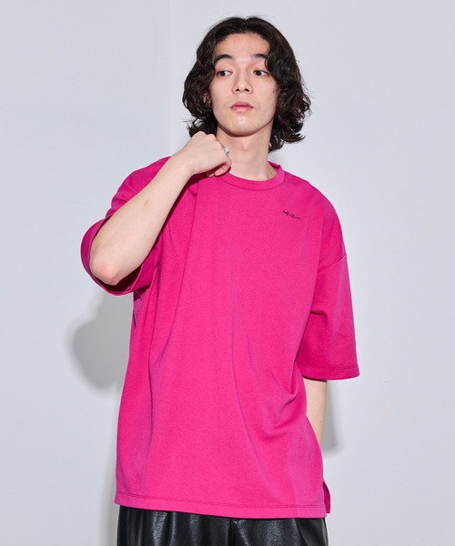 JUNRED(ジュンレッド)の「シンボルアートプリントTシャツ(Tシャツ/カットソー・メンズ・ホワイト/ピンク/ブルー/ブラック・L/M/S)」の1枚目の写真
