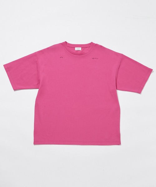 JUNRED(ジュンレッド)の「シンボルアートプリントTシャツ(Tシャツ/カットソー・メンズ・ホワイト/ピンク/ブルー/ブラック・L/M/S)」の18枚目の写真