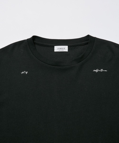 JUNRED(ジュンレッド)の「シンボルアートプリントTシャツ(Tシャツ/カットソー・メンズ・ホワイト/ピンク/ブルー/ブラック・L/M/S)」の12枚目の写真