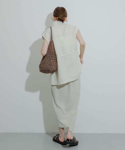 SENSE OF PLACE by URBAN RESEARCH（センスオブプレイスバイアーバンリサーチ）の「メタリックヤーンバッグ（ショルダーバッグ・レディース・シルバー/その他1/ブラウン・ONE）」の6枚目の写真