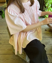 N.s | フロントギャザーペプラムブラウス(シャツ/ブラウス)