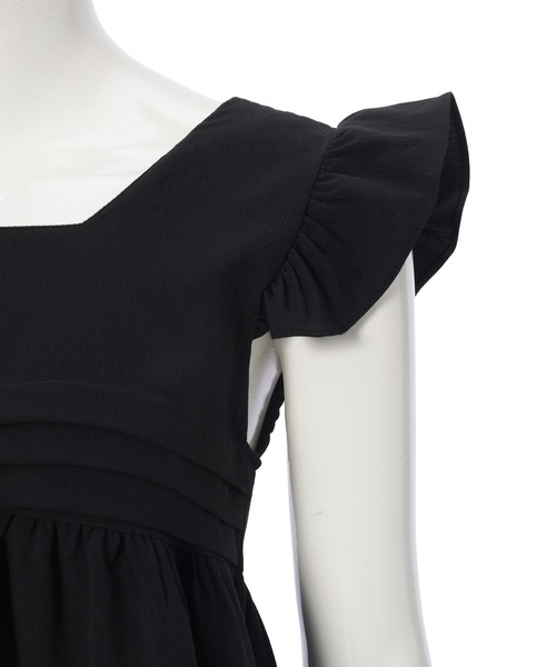 fifth（フィフス）の「フレアショルダーノースリーブブラウス（シャツ/ブラウス・レディース・ピンク/ホワイト/ブラック/ブルー・M）」の7枚目の写真