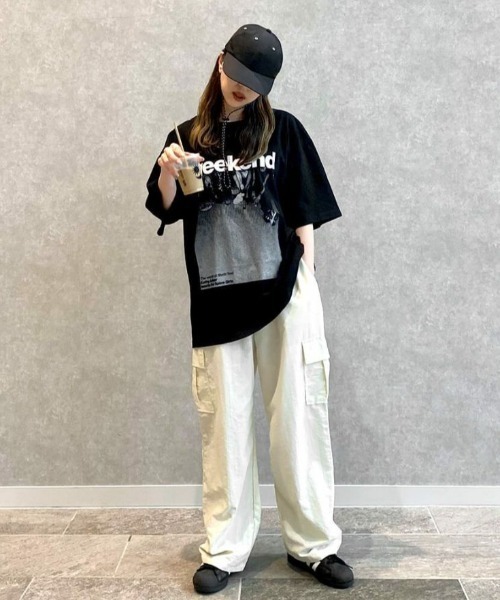 Weekend ロゴプリントTシャツ(kiharu select) / プリントTシャツ