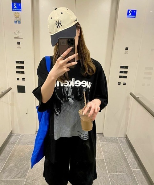 セール】Weekend ロゴプリントTシャツ(kiharu select