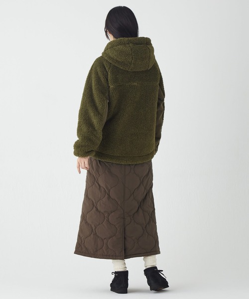 KRIFF MAYER Lady's Collection（クリフメイヤーレディースコレクション）の「キルトクライミングスカート（スカート・レディース・キャメル/ダークブラウン/カラフル/ブラック/オリーブ/オフホワイト・MEDIUM/LARGE）」の18枚目の写真