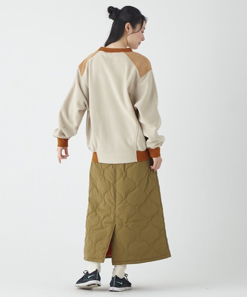 KRIFF MAYER Lady's Collection（クリフメイヤーレディースコレクション）の「キルトクライミングスカート（スカート・レディース・キャメル/ダークブラウン/カラフル/ブラック/オリーブ/オフホワイト・MEDIUM/LARGE）」の11枚目の写真