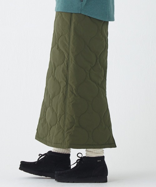 KRIFF MAYER Lady's Collection（クリフメイヤーレディースコレクション）の「キルトクライミングスカート（スカート・レディース・キャメル/ダークブラウン/カラフル/ブラック/オリーブ/オフホワイト・MEDIUM/LARGE）」の9枚目の写真