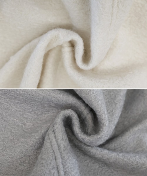 【セール】ブークレステンカラ―ダブルジップジャケット（ブルゾン）｜select MOCA（セレクトモカ）