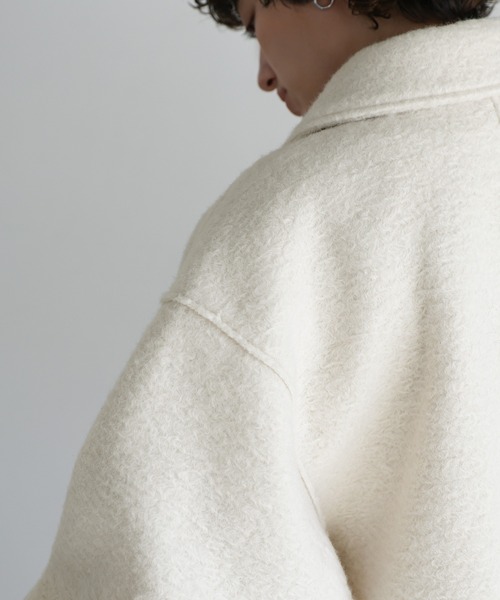 【セール】ブークレステンカラ―ダブルジップジャケット（ブルゾン）｜select MOCA（セレクトモカ）