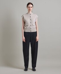 新品タグ付＜LOEFF＞フラップ ニット ベスト LOEFF（ロエフ）の「＜LOEFF＞フラップ ニット ベスト（ニット