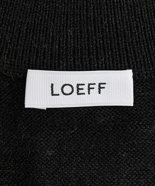 新品タグ付＜LOEFF＞フラップ ニット ベスト LOEFF（ロエフ）の「＜LOEFF＞フラップ ニット ベスト（ニット