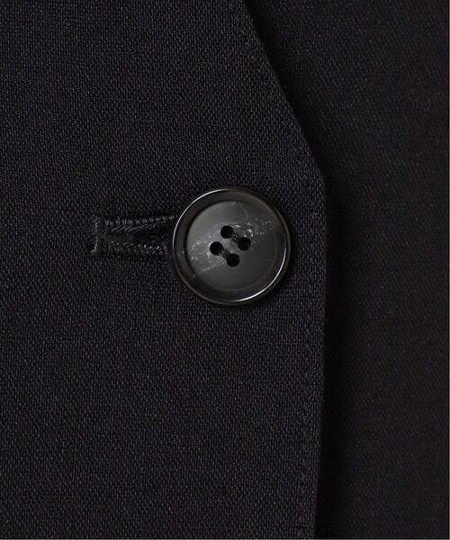 JOURNAL STANDARD（ジャーナルスタンダード）の「《追加3》アイアスストレッチハーフスリーブジャケット（ノーカラージャケット・レディース・ブラック/ベージュ・FREE）」の17枚目の写真