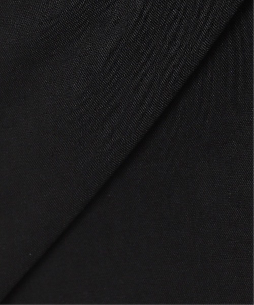 JOURNAL STANDARD（ジャーナルスタンダード）の「《追加3》アイアスストレッチハーフスリーブジャケット（ノーカラージャケット・レディース・ブラック/ベージュ・FREE）」の18枚目の写真