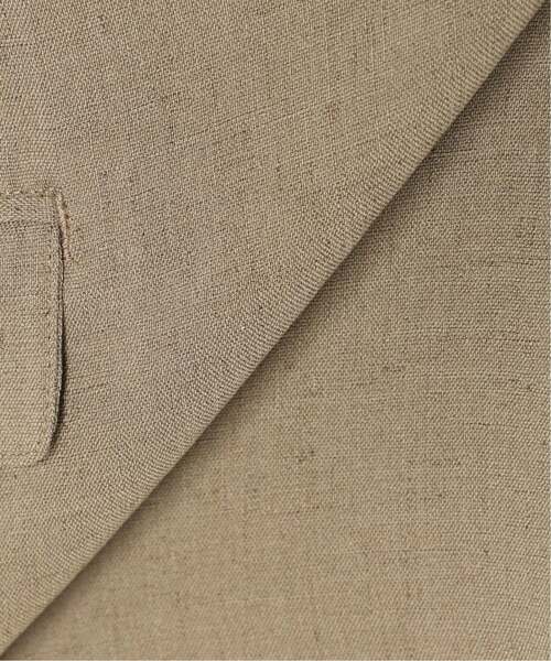 JOURNAL STANDARD（ジャーナルスタンダード）の「《追加3》アイアスストレッチハーフスリーブジャケット（ノーカラージャケット・レディース・ブラック/ベージュ・FREE）」の21枚目の写真