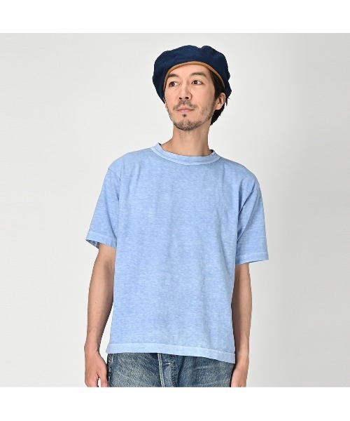 45R（フォーティファイブアール）の「天竺の90845星Tシャツ（草木染め
