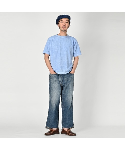 45R（フォーティファイブアール）の「天竺の90845星Tシャツ（草木染め