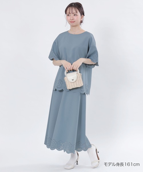 MARY QUANT アイレットカットデイジー プルオーバー MARY QUANT（マリークワント）の「アイレットカットデイジー