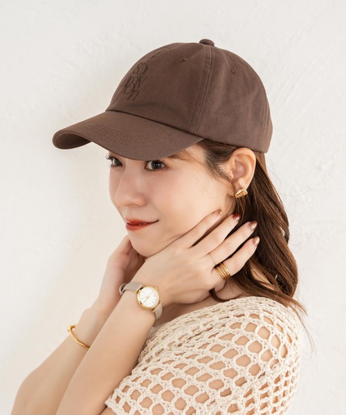 somyon(ソミョン)の「【 somyon / ソミョン 】 淡色カラー ベルト ウォッチ / 腕時計(アナログ腕時計・レディース・ブラウン/ベージュ/グレイッシュベージュ・FREE)」の8枚目の写真