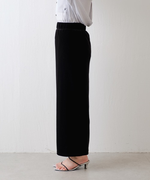 COLLAGE GALLARDAGALANTE（コラージュガリャルダガランテ）の「ベロアカットスカート（スカート・レディース・ブラウン/ブラック・FREE）」の14枚目の写真