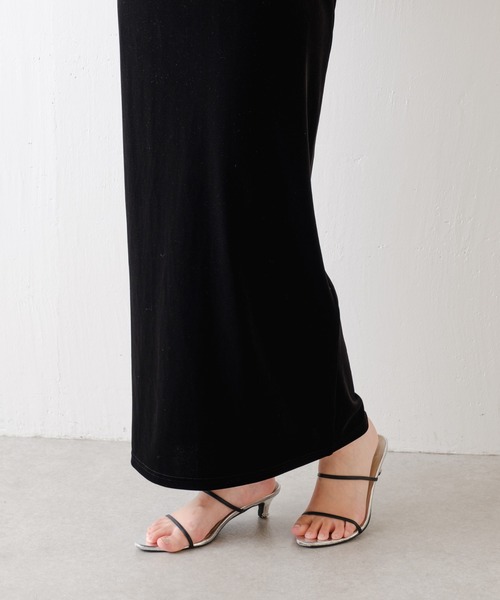 COLLAGE GALLARDAGALANTE（コラージュガリャルダガランテ）の「ベロアカットスカート（スカート・レディース・ブラウン/ブラック・FREE）」の19枚目の写真