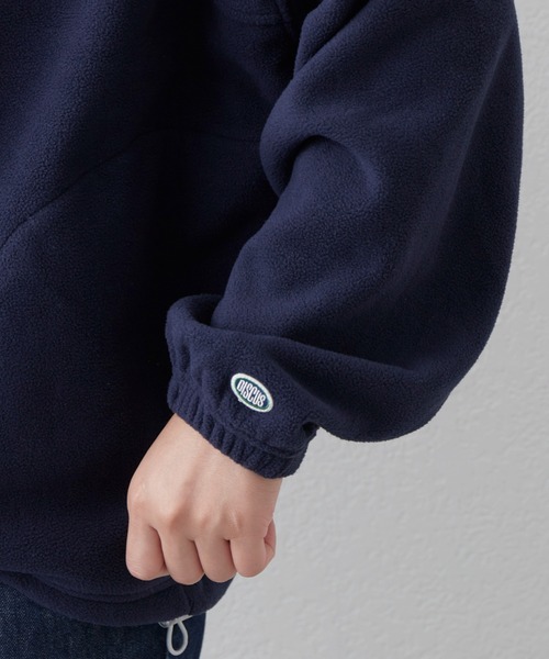 DISCUS(ディスカス)の「【DISCUS別注】フリーススタンドネックフルジップジャケット(ブルゾン・メンズ・ライトグレー/ブラウン/ネイビー・LARGE/MEDIUM)」の4枚目の写真