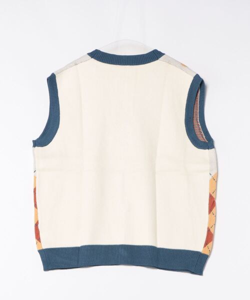 値下げ【極美品】希少 90s MIU MIU 白タグ アーガイル ニットベスト 値下げ【極美品】希少 90s MIU MIU 白タグ アーガイル ニット