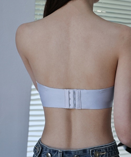 Miniministore（ミニミニストア）の「ストラップレスブラ盛れるずれない落ちない（ブラジャー・レディース・ホワイト/ブラック/ピンクベージュ/ブルーグレー/ミント・S/M/L/XL）」の13枚目の写真