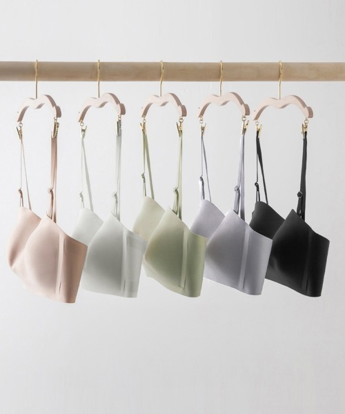 Miniministore（ミニミニストア）の「ストラップレスブラ盛れるずれない落ちない（ブラジャー・レディース・ホワイト/ブラック/ピンクベージュ/ブルーグレー/ミント・S/M/L/XL）」の15枚目の写真