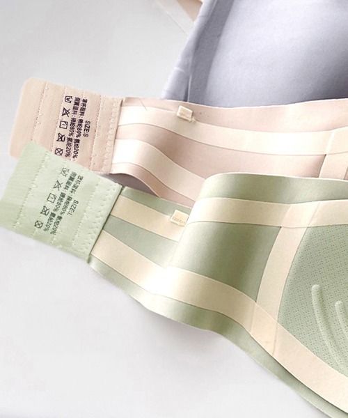 Miniministore（ミニミニストア）の「ストラップレスブラ盛れるずれない落ちない（ブラジャー・レディース・ホワイト/ブラック/ピンクベージュ/ブルーグレー/ミント・S/M/L/XL）」の19枚目の写真