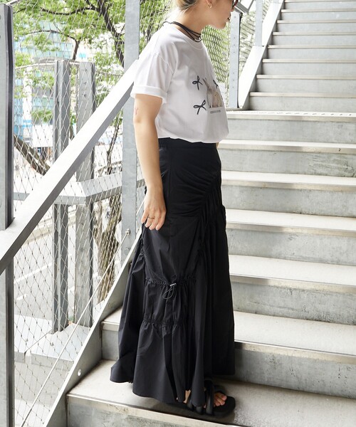 Firsthand（ファーストハンド）の「Firsthand/ファーストハンド オーガニックコットンアニマルプリントTシャツ2 / フロントデザインTシャツ / 半袖TEE（Tシャツ/カットソー・レディース・ホワイト/その他・ONE SIZE）」の8枚目の写真