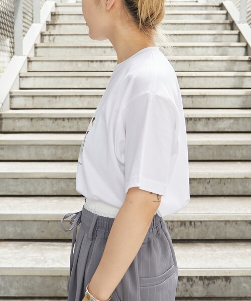 Firsthand（ファーストハンド）の「Firsthand/ファーストハンド オーガニックコットンアニマルプリントTシャツ2 / フロントデザインTシャツ / 半袖TEE（Tシャツ/カットソー・レディース・ホワイト/その他・ONE SIZE）」の22枚目の写真