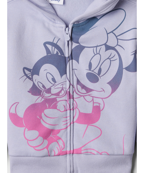 セール】babyGap ディズニー ミニーマウス リラックス ジップアップ