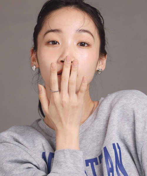 LHME（エルエイチエムイー）の「【WEB限定】“Moment”ハートエタニティリング/サージカルステンレス（金属アレルギー対応）【LHME / エルエイチエムイー】（リング・レディース・ゴールド/シルバー・13号/11号）」の10枚目の写真