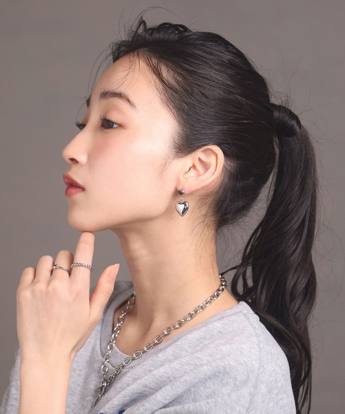 LHME（エルエイチエムイー）の「【WEB限定】“Moment”ハートエタニティリング/サージカルステンレス（金属アレルギー対応）【LHME / エルエイチエムイー】（リング・レディース・ゴールド/シルバー・13号/11号）」の12枚目の写真