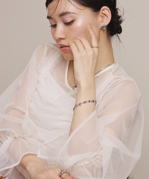 LHME（エルエイチエムイー）の「【WEB限定】“Moment”ハートエタニティリング/サージカルステンレス（金属アレルギー対応）【LHME / エルエイチエムイー】（リング・レディース・ゴールド/シルバー・13号/11号）」の21枚目の写真