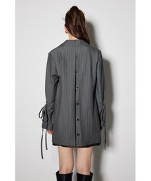 rienda（リエンダ）の「ストライプシングルテーラージャケット