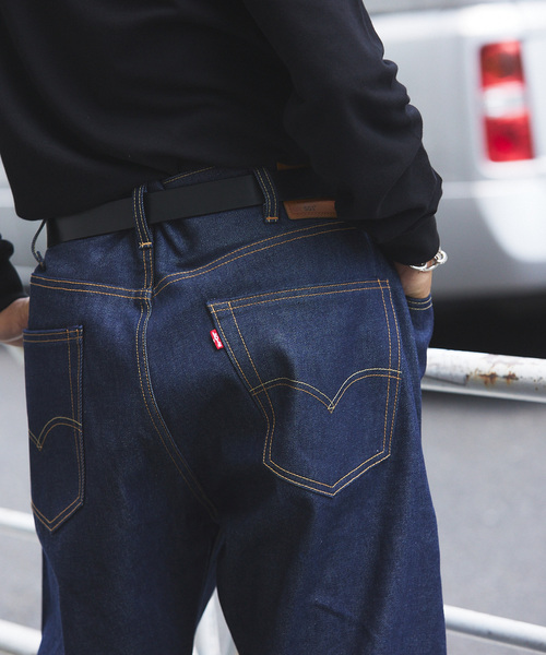 Levi's（リーバイス）の「LEVI’S(R)/リーバイス(R) 別注 501(R) Selvedge RIGID L28（デニムパンツ・メンズ・ネイビー・44/40）」の6枚目の写真