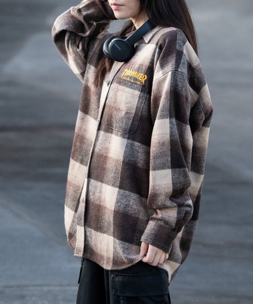 THRASHER（スラッシャー）の「【at】〔THRASHER〕オンブレ