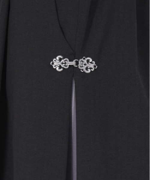 axes femme（アクシーズファム）の「サイドストライプワイドパンツ（その他パンツ・レディース・ブラック/パープル/ブルー・FREE）」の11枚目の写真