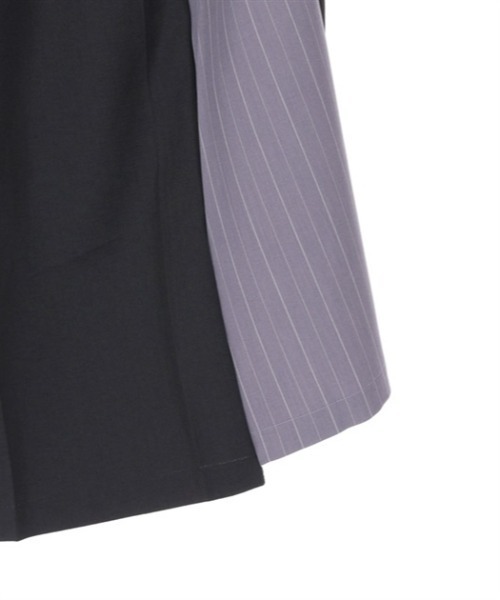 axes femme（アクシーズファム）の「サイドストライプワイドパンツ（その他パンツ・レディース・ブラック/パープル/ブルー・FREE）」の12枚目の写真