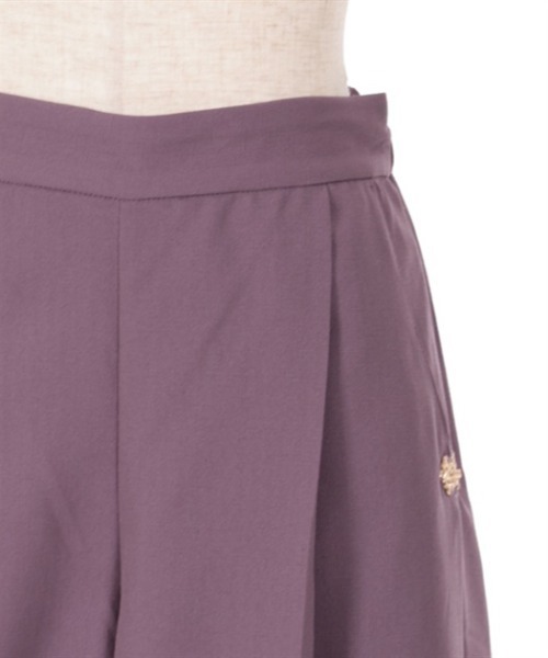 axes femme（アクシーズファム）の「サイドストライプワイドパンツ（その他パンツ・レディース・ブラック/パープル/ブルー・FREE）」の17枚目の写真