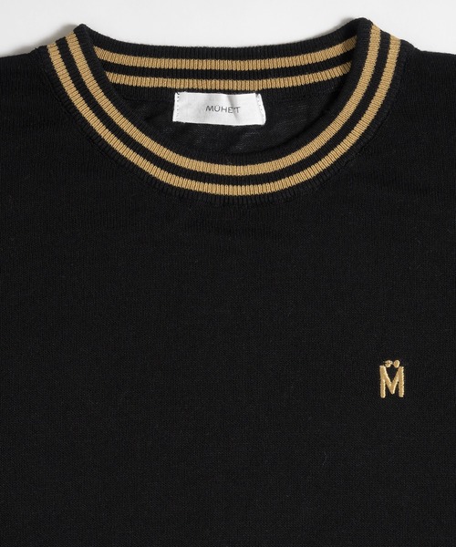 MUHET（ミュエータ）の「シアーラインTシャツ（Tシャツ/カットソー・レディース・ブラック/カーキ・MEDIUM/X-LARGE）」の22枚目の写真