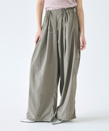 coca（coca） | 【WEB限定セール】撥水加工 スーパーワイドナイロン トラックパンツ(その他パンツ)