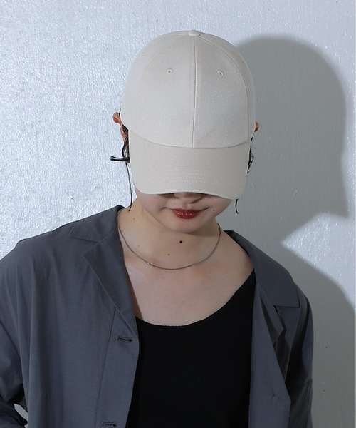COLONY 2139（コロニートゥーワンスリーナイン）の「プレーンツイルキャップ（キャップ・レディース・オフホワイト/グレー/ブラック/ブラウン・FREE）」の2枚目の写真